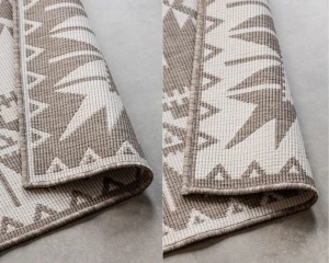 ELLE Decoration kusový koberec Gemini 106021 Linen z kolekce Elle – na ven i na doma