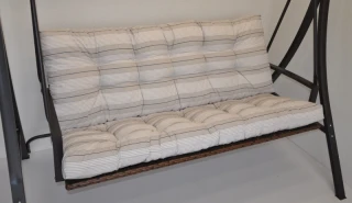 Polstr na zahradní houpačku 140 cm - Antik pruh č.2
