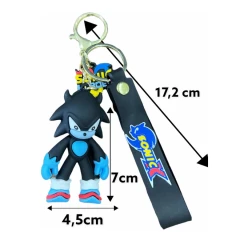 Dětská klíčenka Ježek Sonic Shadow PKBA2196