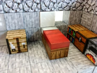 Magnetická stavebnice Minecraft Craftovací místnost MSTB2097