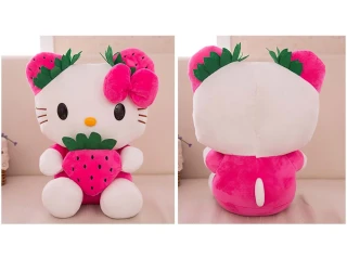 Plyšová hračka Hello Kitty s jahůdkou PHBH2080