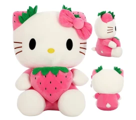 Plyšová hračka Hello Kitty s jahůdkou PHBH2080