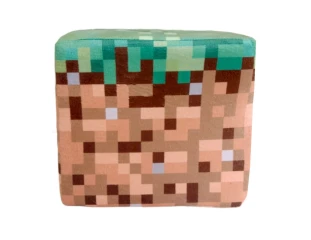 Pěnová kostka Minecraft blok Tráva PHPL2171