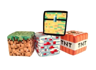 Pěnová kostka Minecraft blok Tráva PHPL2171