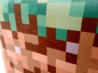 Pěnová kostka Minecraft blok Tráva PHPL2171