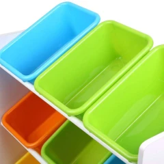 Dětský úložný regál na hračky Colorful UBBH1904