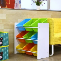 Dětský úložný regál na hračky Colorful UBBH1904