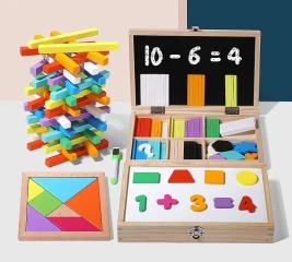 Velká montessori sada v kufříku MHBH1187