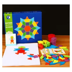 Dřevěná montessori mozaika MHBH1186