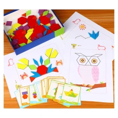 Dřevěná montessori mozaika MHBH1186