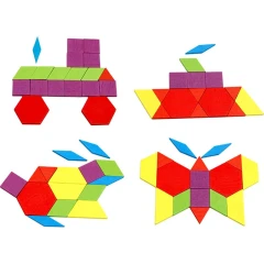 Dřevěná montessori mozaika MHBH1186