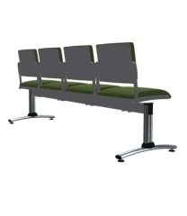 Multisedák Square černý plast 4-sedák č.3 Multisedák Square černý plast 4-sedák č.3