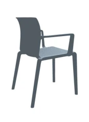 Plastová židle SPIKER - s područkami č.2