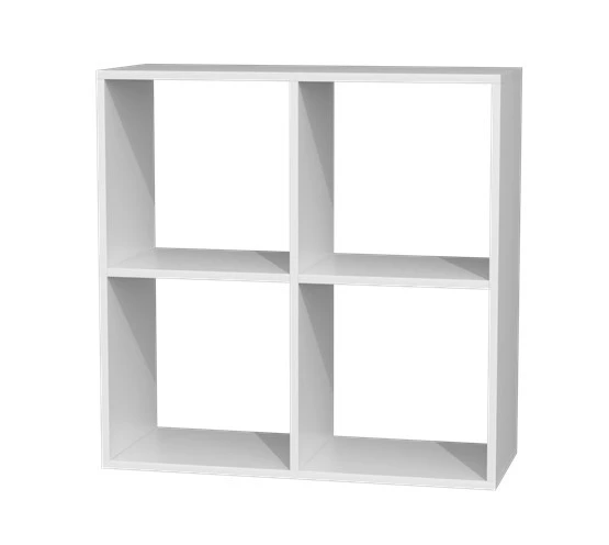 Regál Manja 2x2 - bílá