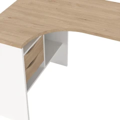 Psací stůl Felix 118 bílá/jackson hickory