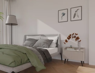 Noční stolek Adleta R8 kašmír
