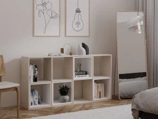 Regál Manja 2x4 kašmír