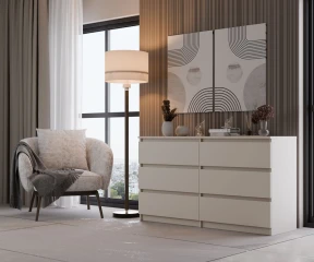 Komoda Malvína M6 140 kašmír