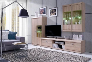 TV stolek Silesia R7 sonoma