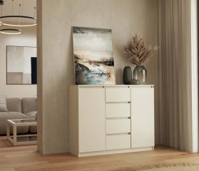 Komoda Malvína 2D4S 120 kašmír