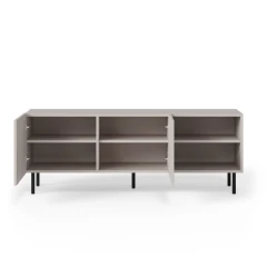 PAXOS RTV-1 TV stolik RTV 150 cm, kolor: kaszmir - czarny (2p=1szt)