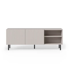 PAXOS RTV-1 TV stolik RTV 150 cm, kolor: kaszmir - czarny (2p=1szt)