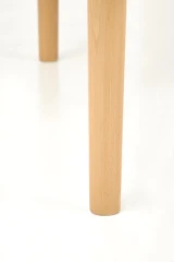 PIVOT stół rozkładany 102-142x102x75 cm, blat - kaszmir, nogi - naturalny (1p=1szt)