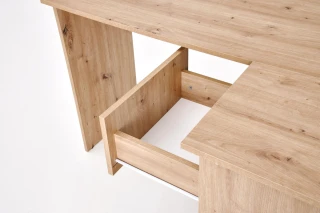 BEGA biurko, dąb artisan (2p=1szt)