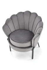 Křeslo ANGELO - šedé č.5