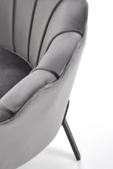 Křeslo ANGELO - šedé č.4