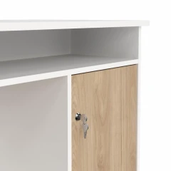 Psací stůl Felix 491 bílá/jackson hickory