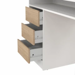 Psací stůl Felix 491 bílá/jackson hickory