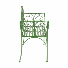 Zahradní lavička ETELIA, zelená č.5 Zahradní lavička ETELIA, zelená č.5