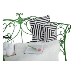 Zahradní lavička ETELIA, zelená č.6 Zahradní lavička ETELIA, zelená č.6