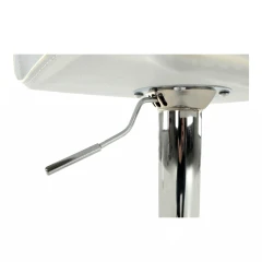 Barová židle LARIA NEW - ekokůže bílá/chrom č.4 Barová židle LARIA NEW - ekokůže bílá/chrom č.4