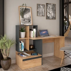 PC stůl EROSS NEW - grafit č.3
