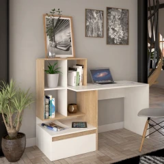 PC stůl EROSS NEW - bílá č.3