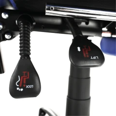 Herní křeslo CAPTAIN - modrá/červená/bílá - rozbaleno č.4 Herní křeslo CAPTAIN - modrá/červená/bílá - rozbaleno č.4