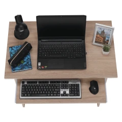PC stůl VERNER - dub sonoma č.6