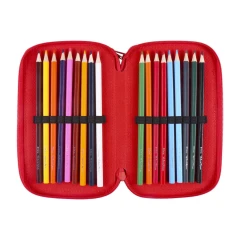 Školní penál třípatrový s náplní Myška Minnie PEBH1292 Školní penál třípatrový s náplní Myška Minnie PEBH1292