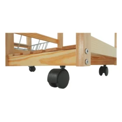 Servírovací stolek CAYMAN - přírodní č.10 Servírovací stolek CAYMAN - přírodní č.10