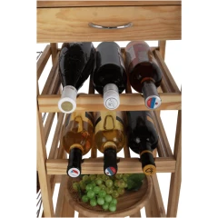 Servírovací stolek CAYMAN - přírodní č.12 Servírovací stolek CAYMAN - přírodní č.12