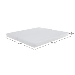 Oboustranná rozkládací matrace MELK - 90/90x200 č.3