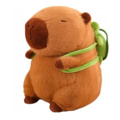 Plyšová hračka Capybara s želvičkou PHPL2117
