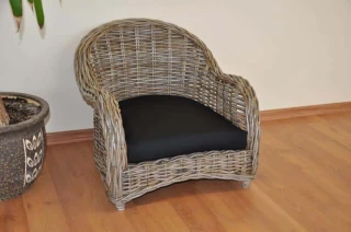 Pohovka pro psa typ 2 ratan kubu L č.1