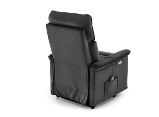 SEMIR 2 fotel wypoczynkowy czarny (2p=1szt)