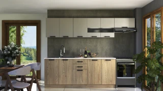 Kuchyně PERLA 260 - dub cremona / kašmír