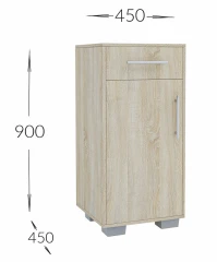 Předsíňová stěna KENAI satin