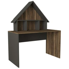 AVELINO vysoký psací stůl, ořech/antracit