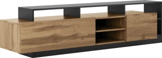 Skříňka pod TV SMARA - dub/antracit